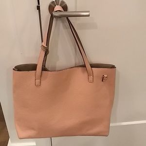 Pink tote, great for laptop